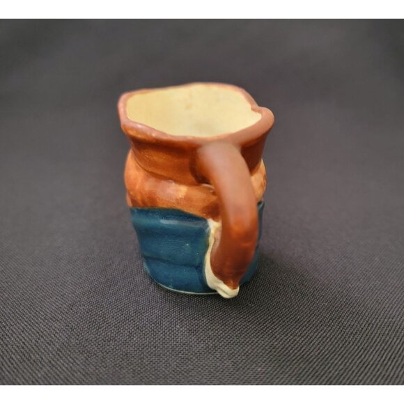 Vintage Miniature Ceramic Toby Mug Pitcher Made In Japan - Picture 4 of 9
